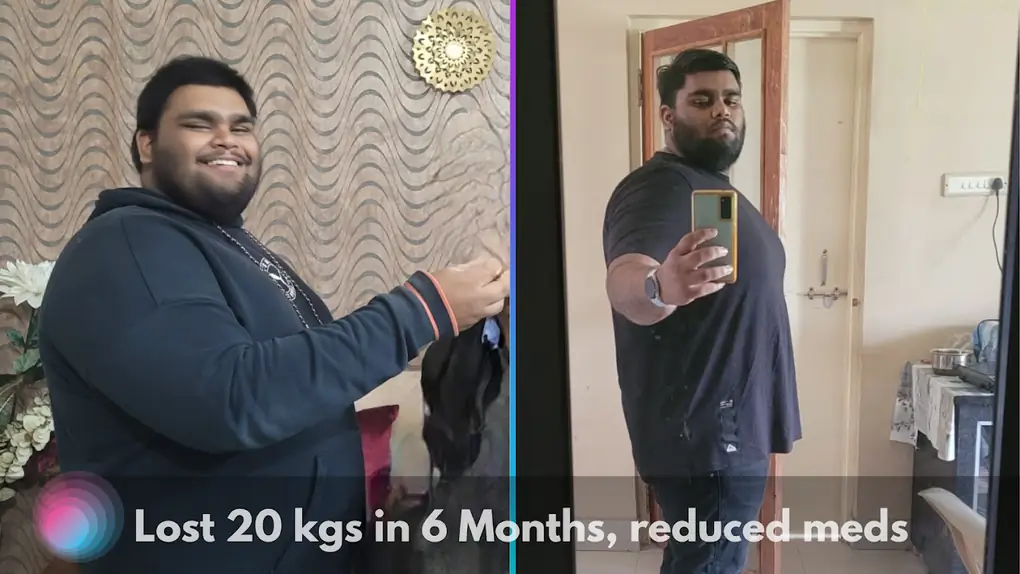 AnubhutiHealth patient transformation — before and after